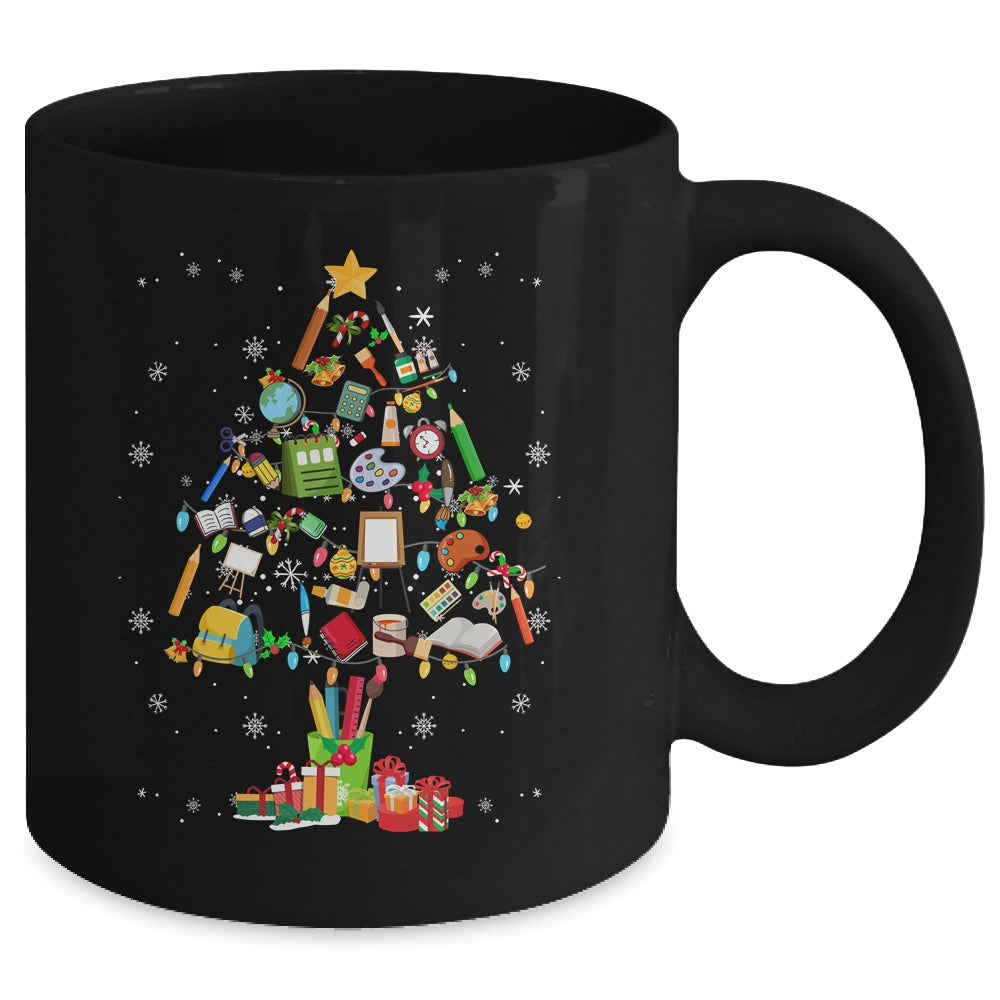 Art_Xmas_Tree_Decor_Art_Teacher_Ugly_Artist_Christmas_Mug_11oz_Mug_Black_back.jpg