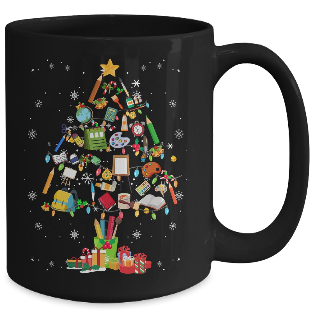 Art_Xmas_Tree_Decor_Art_Teacher_Ugly_Artist_Christmas_Mug_15oz_Mug_Black_back.jpg