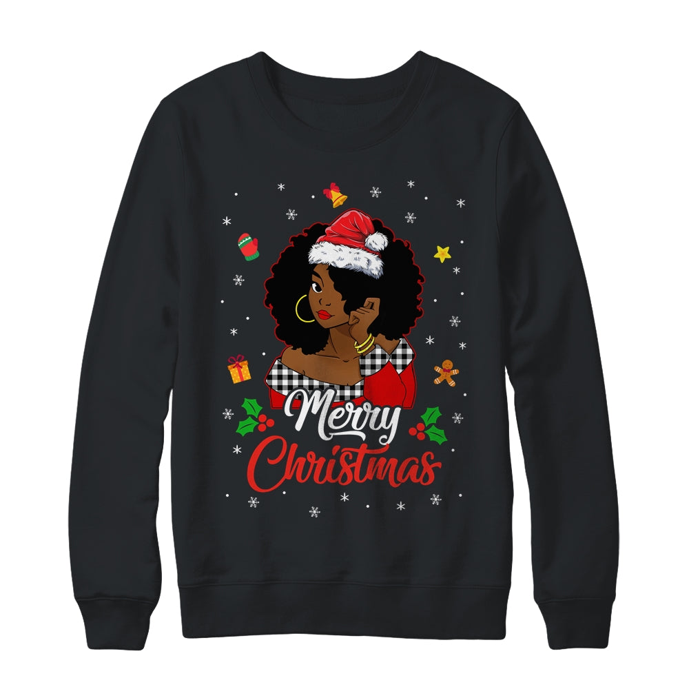 Black_African_Girl_American_Melanin_Christmas_Santa_Hat_Xmas_Crewneck_Sweatshirt_Black.jpg