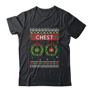 Chest Nuts Christmas Ugly Matching Chestnuts Couple Chest