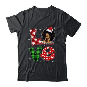 Christmas Santa Hat Black African Girl American Afro Melanin