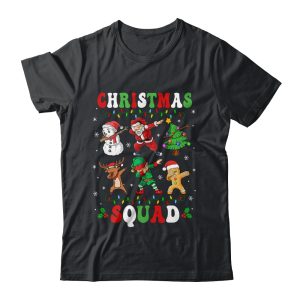 Christmas Squad Santa Dabbing Reindeer Elf Family Matching