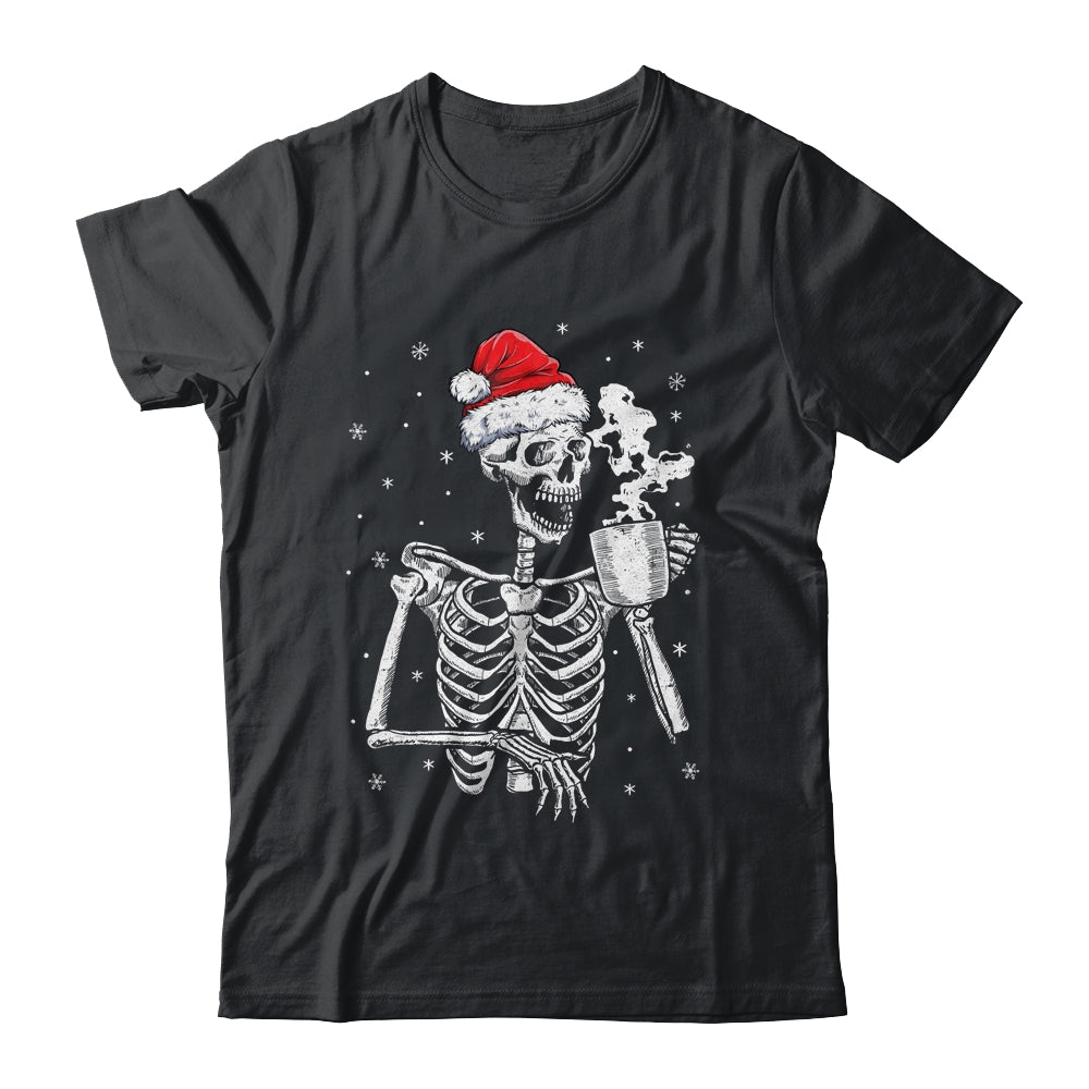 Coffee_Drinking_Skeleton_Christmas_Skull_Santa_Hat_Xmas_Classic_T-Shirt_Black.jpg