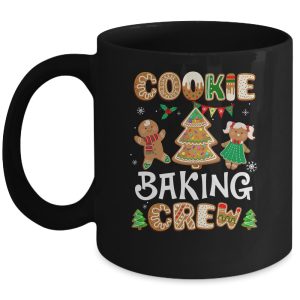 Cookie Baking Crew Christmas Gingerbread Cookie Baking Team Mug