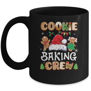 Cookie Baking Crew Christmas Santa Family Gingerbread Team Mug