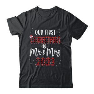 Couple Wife Husband Our First Christmas As Mr And Mrs 2023