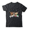 Cow Reindeer Santa Hat Christmas Light Funny Cows Lover Xmas