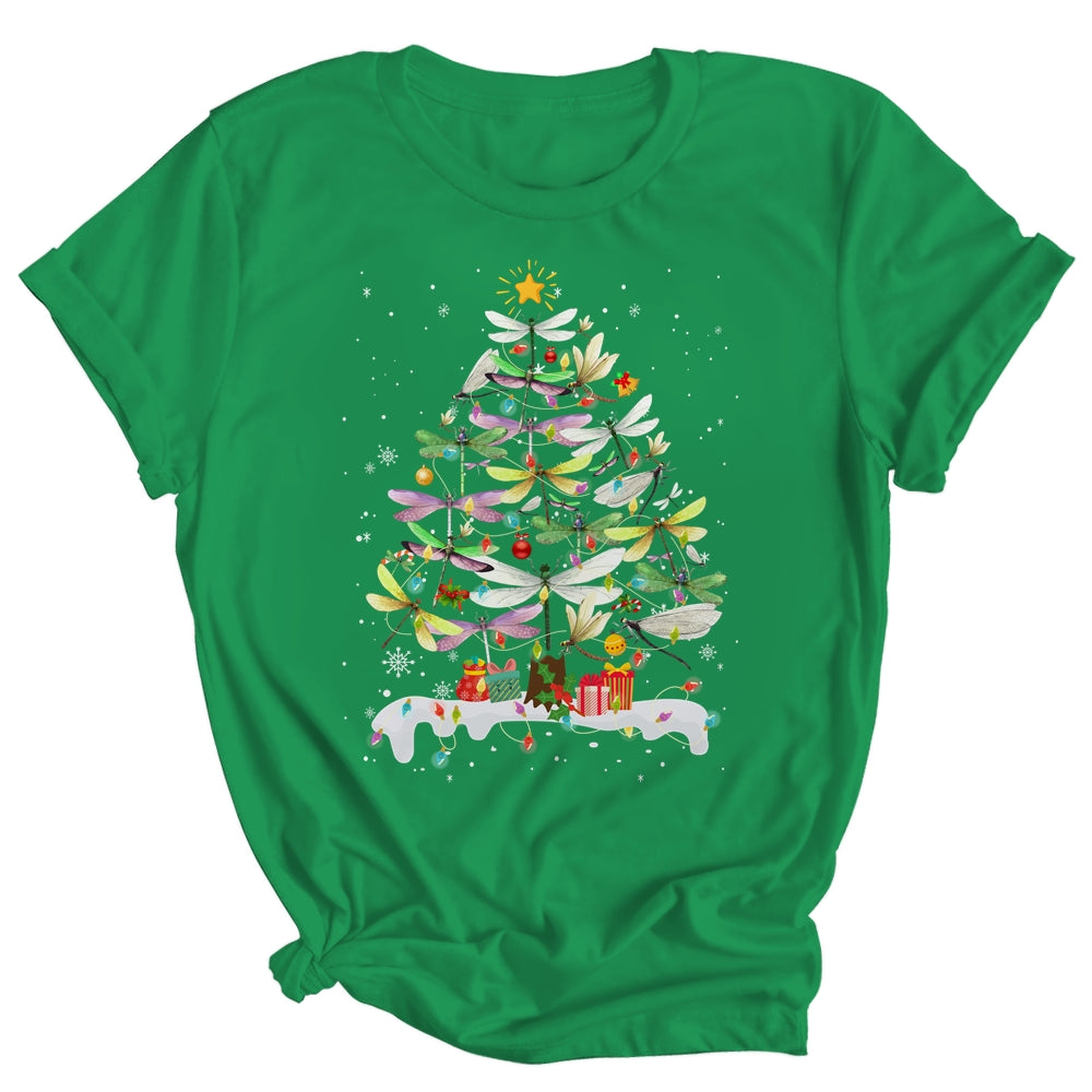 Dragonfly_Bird_Xmas_Christmas_Tree_Lights_Swarm_Nymph_Classic_T-Shirt_Irish_Green.jpg