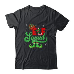 Elf Squad Funny Family Christmas Matching Family Xmas