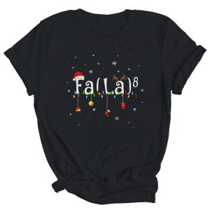 FA (LA)8 Funny Christmas Santa Fa La Math