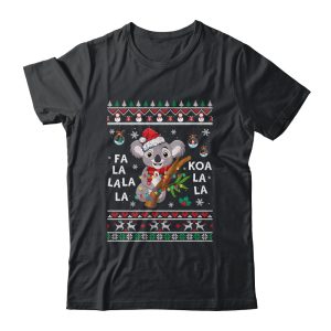 Fa La La Koala La La Cute Koala Bear Santa Christmas Koala