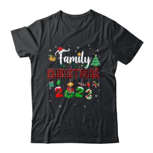 Family Christmas 2023 Matching Red Plaid Squad Santa Elf