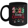Family Christmas 2023 Merry Xmas Ball Light Garden Reindeer Mug