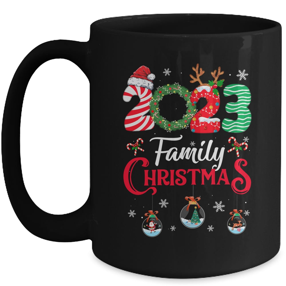 Family_Christmas_2023_Merry_Xmas_Ball_Light_Garden_Reindeer_Mug_15oz_Mug_Black_front.jpg