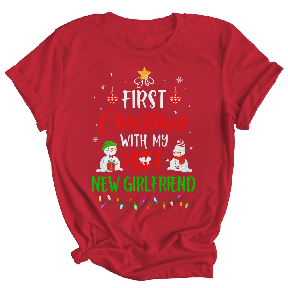 First_Christmas_With_My_Hot_New_Girlfriend_Funny_Couple_Gift_Classic_T-Shirt_Red.jpg