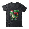 Funny Christmas Dinosaur Kids Christmas Tree Lights Santa