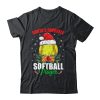 Funny Santas Favorite Softball Player Christmas Softball