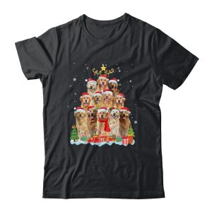 Golden Retriever Christmas Tree Pajama Xmas