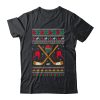 Happy Hockeydays Ugly Christmas Xmas Hockey Men Boys Kids