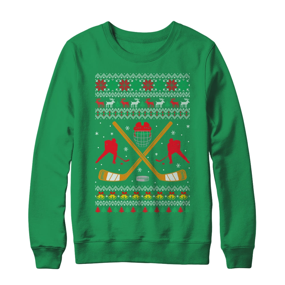 Happy_Hockeydays_Ugly_Christmas_Xmas_Hockey_Men_Boys_Kids_Crewneck_Sweatshirt_Irish_Green.jpg