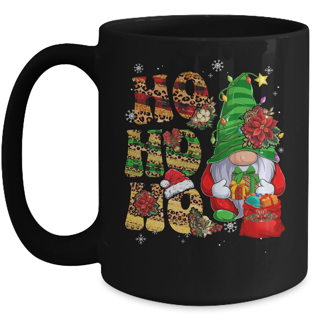 Ho_Ho_Ho_Christmas_Gnome_Cute_Xmas_Family_Matching_Mug_15oz_Mug_Black_front.jpg