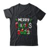 Merry Christmas 2023 Matching Family Shirts Santa Elf Funny