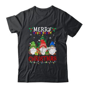 Merry Christmas Gnome Christmas Light Xmas Women