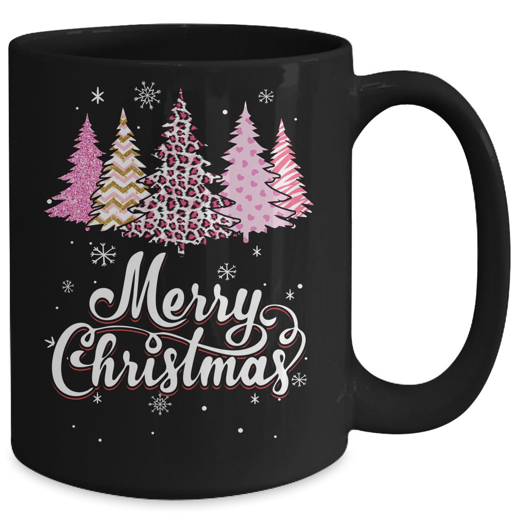 Merry_Christmas_Pink_Leopard_Print_Christmas_Tree_Women_Mug_15oz_Mug_Black_back.jpg