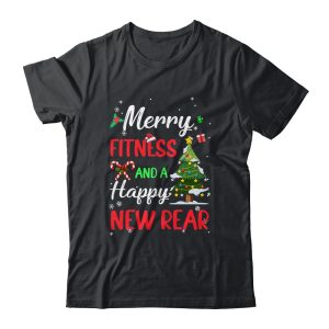 Merry Fitness Happy New Rear Workout Gym Christmas Men Women