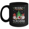 Merry Teachmas Christmas Funny Teacher Xmas Gnome Mug