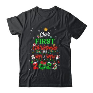 Our First Christmas As Mr And Mrs 2023 Couple Wife Husband