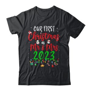 Our First Christmas As Mr Mrs 2023 Funny Christmas Couples