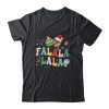 Retro Groovy Fa La La Christmas Cute Santa Hat Xmas Lights