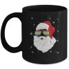 Santa Face Retro Sunglasses Christmas Xmas Men Women Mug