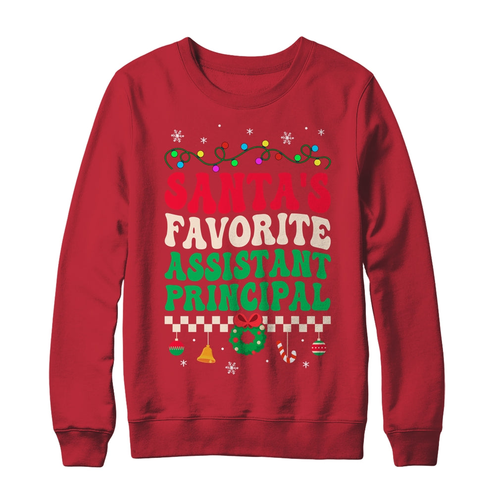 Santa_s_Favorite_Assistant_Principal_Groovy_Retro_Christmas_Crewneck_Sweatshirt_Red.jpg