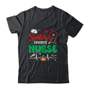 Santas Favorite Nurse Christmas Xmas Nursing Women