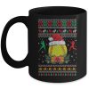 Softball Christmas Ugly Funny Santa Sport Men Boy Mug