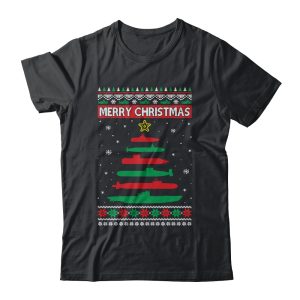 Submarine Military Tree Funny Christmas Ugly Xmas