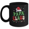 Team Santa Papa Claus Elf Groovy Matching Family Christmas Mug