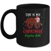 This Is My Christmas Pajama Shirt Sloth Red Plaid Mug