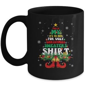 This Is My Its Too Hot For Ugly Christmas Family Matching Mug